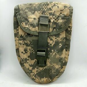 Camoflauge Camo Carry Pouch Belt Bag E-Tool Entrenching Tool Carrier